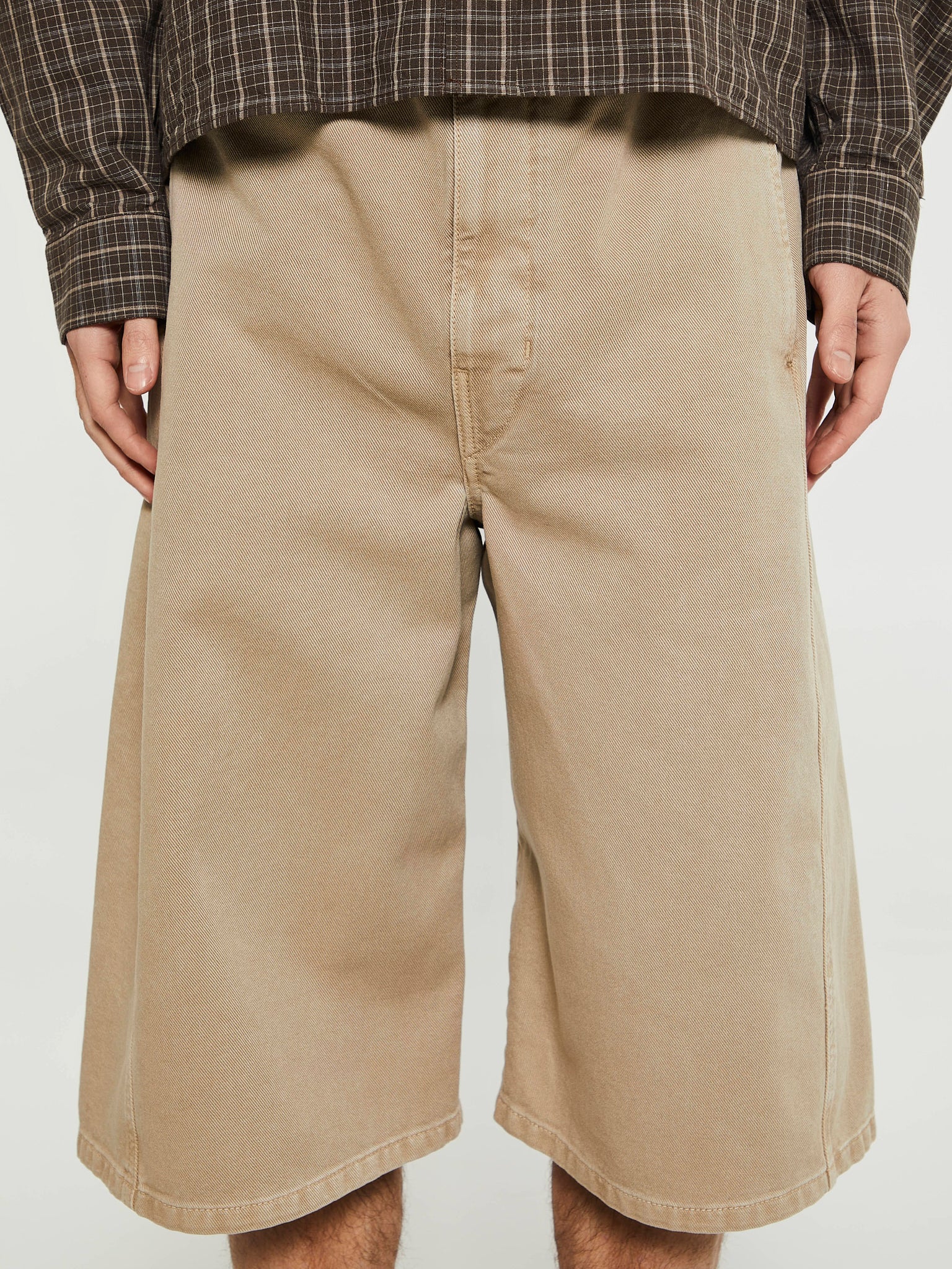 Lemaire - Twisted Shorts in Natural Beige