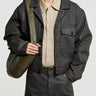 Lemaire - Trucker Jacket in Dark Chocolate