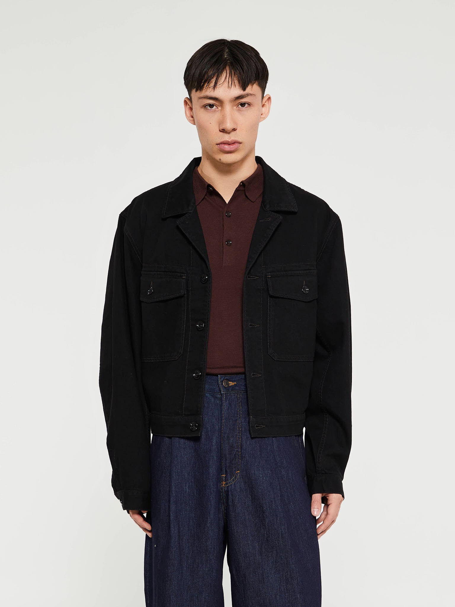 Lemaire - Trucker Jacket in Black