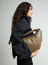 Lemaire - Fortune Croissant Bag in Dark Khaki