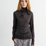 Lemaire - Foulard Top with Patchs in Coal