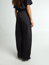 Lemaire - Twisted Belted Pants in Black
