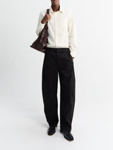 Lemaire - Twisted Belted Pants in Black