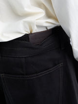 Lemaire - Twisted Belted Pants in Black