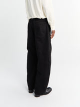 Lemaire - Twisted Belted Pants in Black