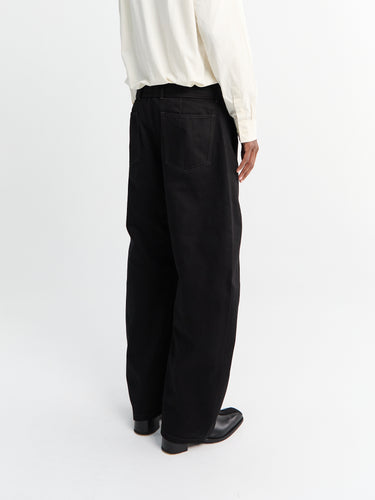 Lemaire - Twisted Belted Pants in Black