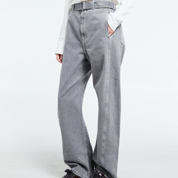 Lemaire - Twisted Belted Pants in Heather