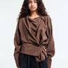 Lemaire - Twisted Top in Brunette
