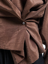 Lemaire - Twisted Top in Brunette