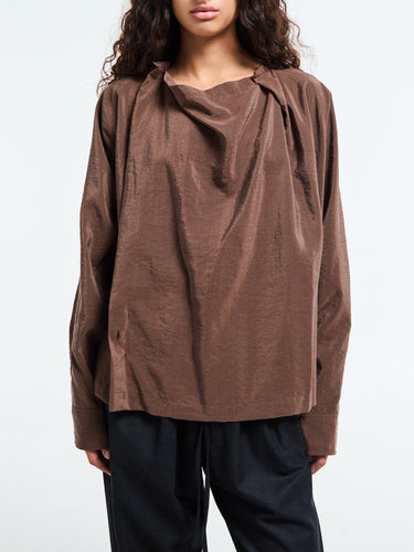 Lemaire - Twisted Top in Brunette
