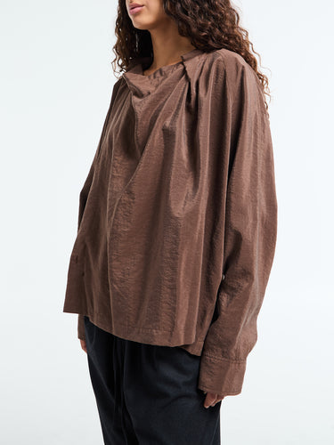Lemaire - Twisted Top in Brunette
