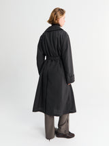 Lemaire - Trench Coat With Detachable Lining in Coal