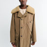 Lemaire - Shearling Winter Parka in Sisal