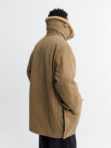 Lemaire - Shearling Winter Parka in Sisal