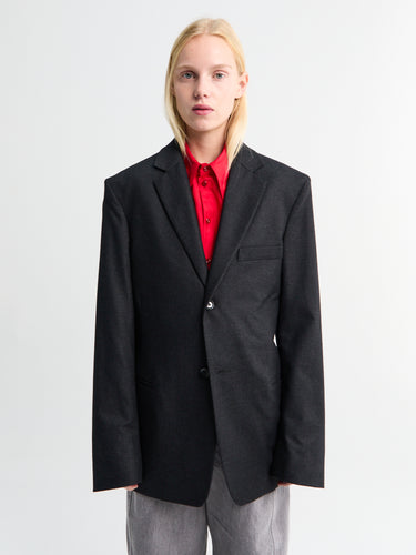 Lemaire - Soft SB Jacket in Anthracite and Grey
