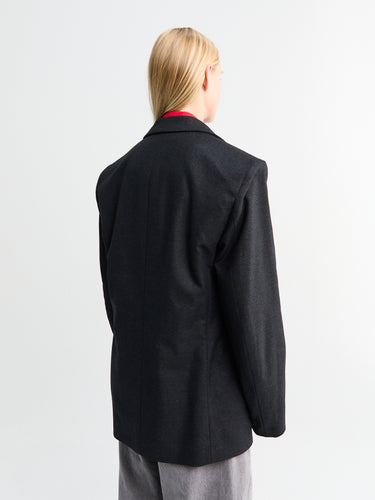 Lemaire - Soft SB Jacket in Anthracite and Grey