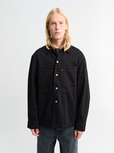 Lemaire - Workwear Overshirt in Black