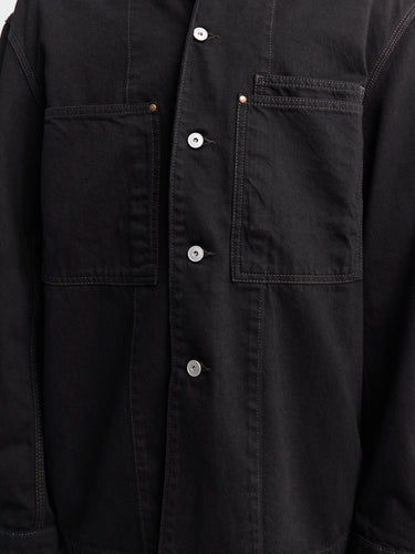 Lemaire - Workwear Overshirt in Black