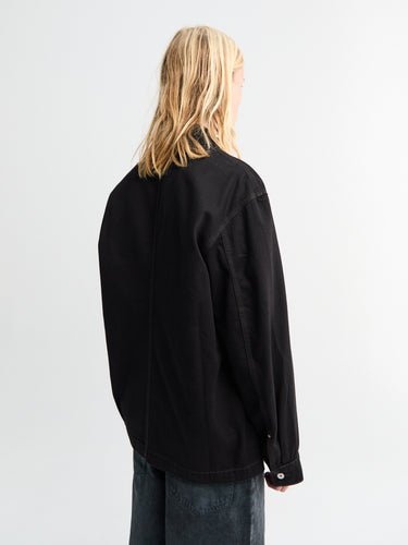 Lemaire - Workwear Overshirt in Black