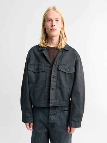 Lemaire - Trucker Jacket in Coal