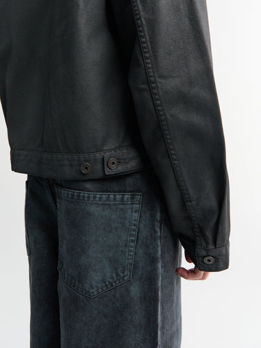 Lemaire - Trucker Jacket in Coal