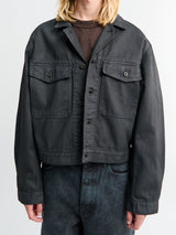 Lemaire - Trucker Jacket in Coal