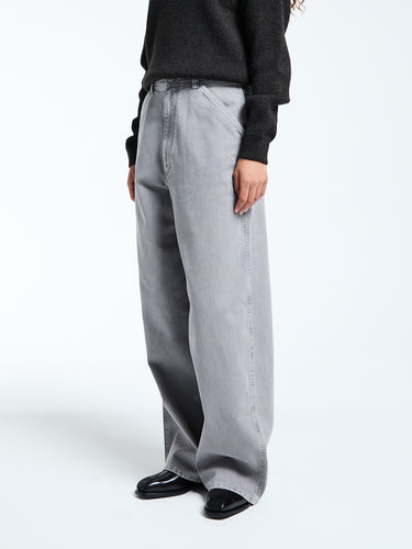 Lemaire - Large Pants in Heather in Grey