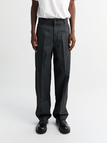Lemaire - Maxi Barrel Workwear Pants in Coal