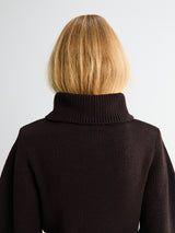 Lemaire - Zipped Sweater in Aubergine