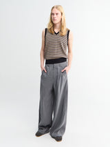 Lemaire - Straight Tailored Pants in Aluminium