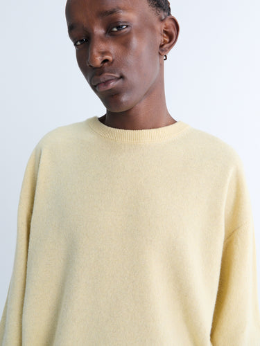 Lemaire - Crew Neck Sweater in Butter