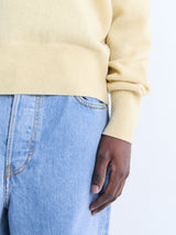Lemaire - Crew Neck Sweater in Butter