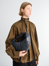 Lemaire - Mini Fortune Croissant Bag in Granite Blue