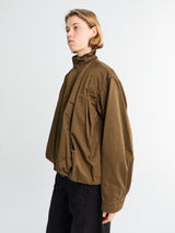 Lemaire - Soft Pleated Blouson Jacket in Bronze