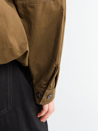 Lemaire - Soft Pleated Blouson Jacket in Bronze