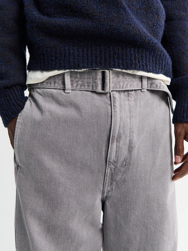 Lemaire - Twisted Belted Pants in Heather