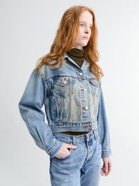 Levi's - Shrunken 90s Trucker Jacket in Off Roading Trucker Indigo