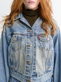 Levi's - Shrunken 90s Trucker Jacket in Off Roading Trucker Indigo