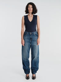 Levi's - Loose Taper Jeans Lets Fly in Medium Indigo Worn In
