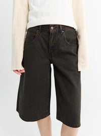 Levi's - Super Baggy Jort Over A Cup Psk in Brown