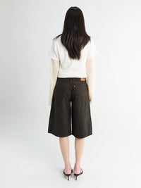 Levi's - Super Baggy Jort Over A Cup Psk in Brown