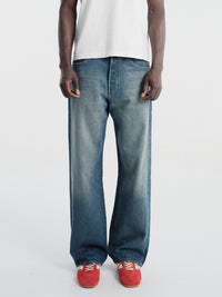 Levi's - 501 Loose Santa Monica Indigo in Dark Indigo - Worn In