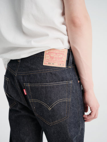Levi's - Levi's Vintage Clothing 1955s 501 Jeans Rigid in Dark Indigo