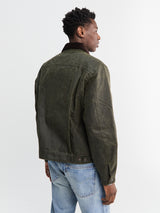 Levi's - Levi's x Barbour Type II Wax Jacket in Olive