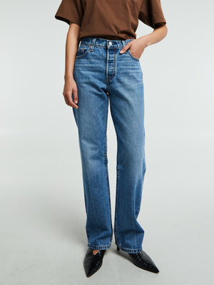 Levi's 501 90s Jeans in Mid Blue – Stoy