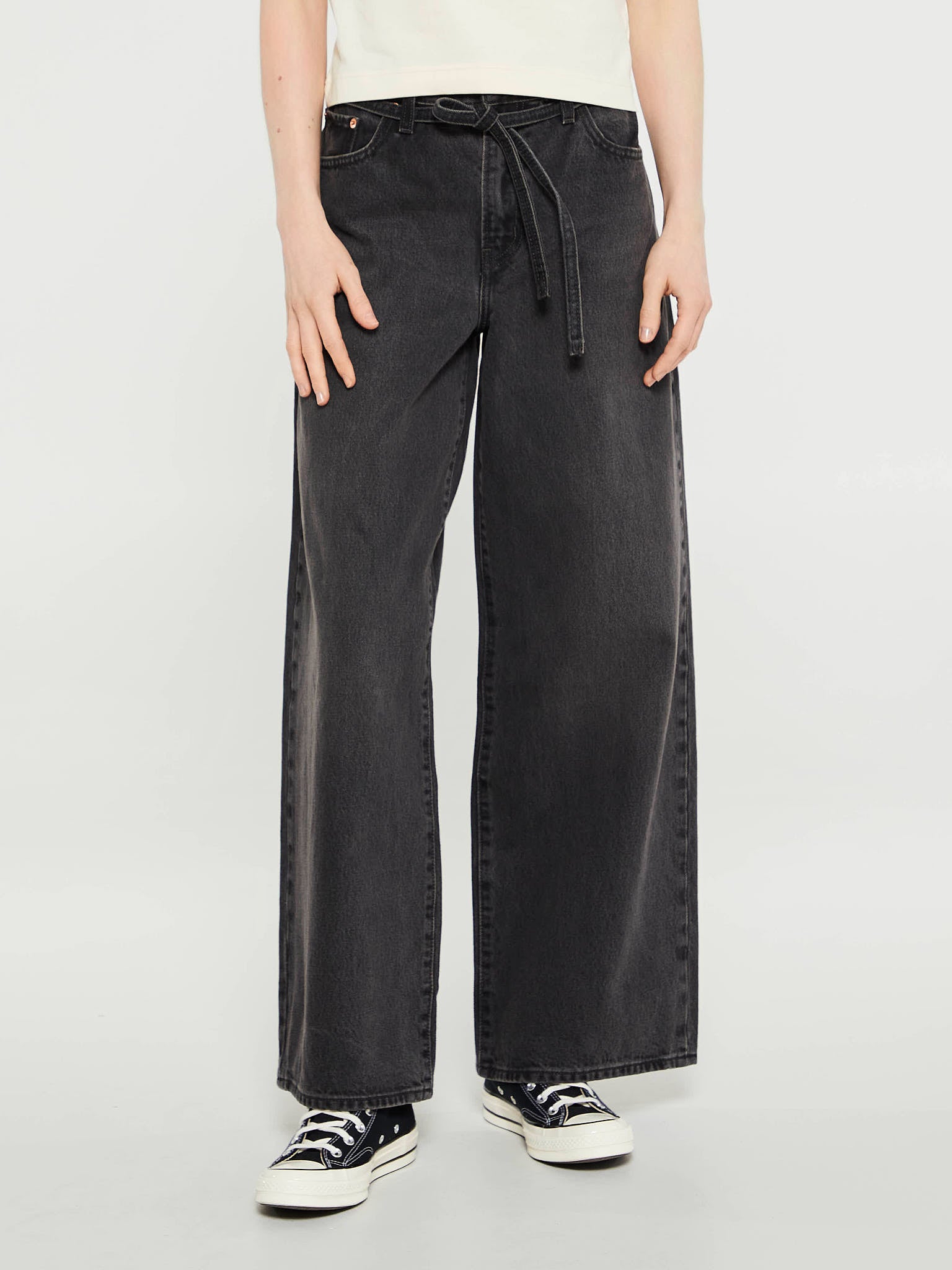 Levi's - Xl Straight Jeans in Influential Lady Black