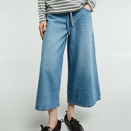 Levi's - Xl Culotte Jeans in Hot And Cold Blue