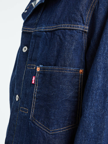Levi's - Type I Trucker Jacket in New Selvedge Rinse T