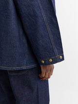 Levi's - Levi's x Barbour Bedale Jacket in Dark Indigo
