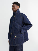 Levi's - Levi's x Barbour Bedale Jacket in Dark Indigo